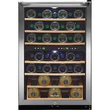 Frigidaire Two-Zone Wine Cooler with 38 Bottle Capacity
