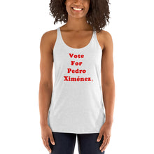 Vote for Pedro Ximenez Women's Racerback Tank